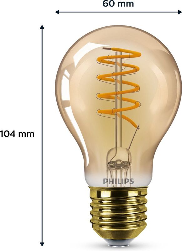 Philips - Led Classic - 25W - A60 - E27 - Amber