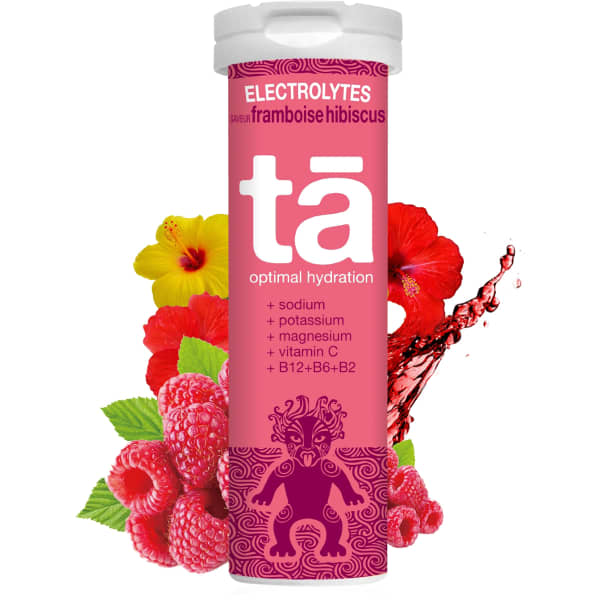 Boissons énergétiques TA ENERGY ELECTROLYTES HYDRATION TABS FRAMBOISE HIBISCUS UNICOLORE