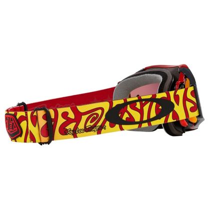 Masque cross Oakley AIRBRAKE MX TLD TRIPPY RED ECRAN IRIDIUM 2023 - Rouge