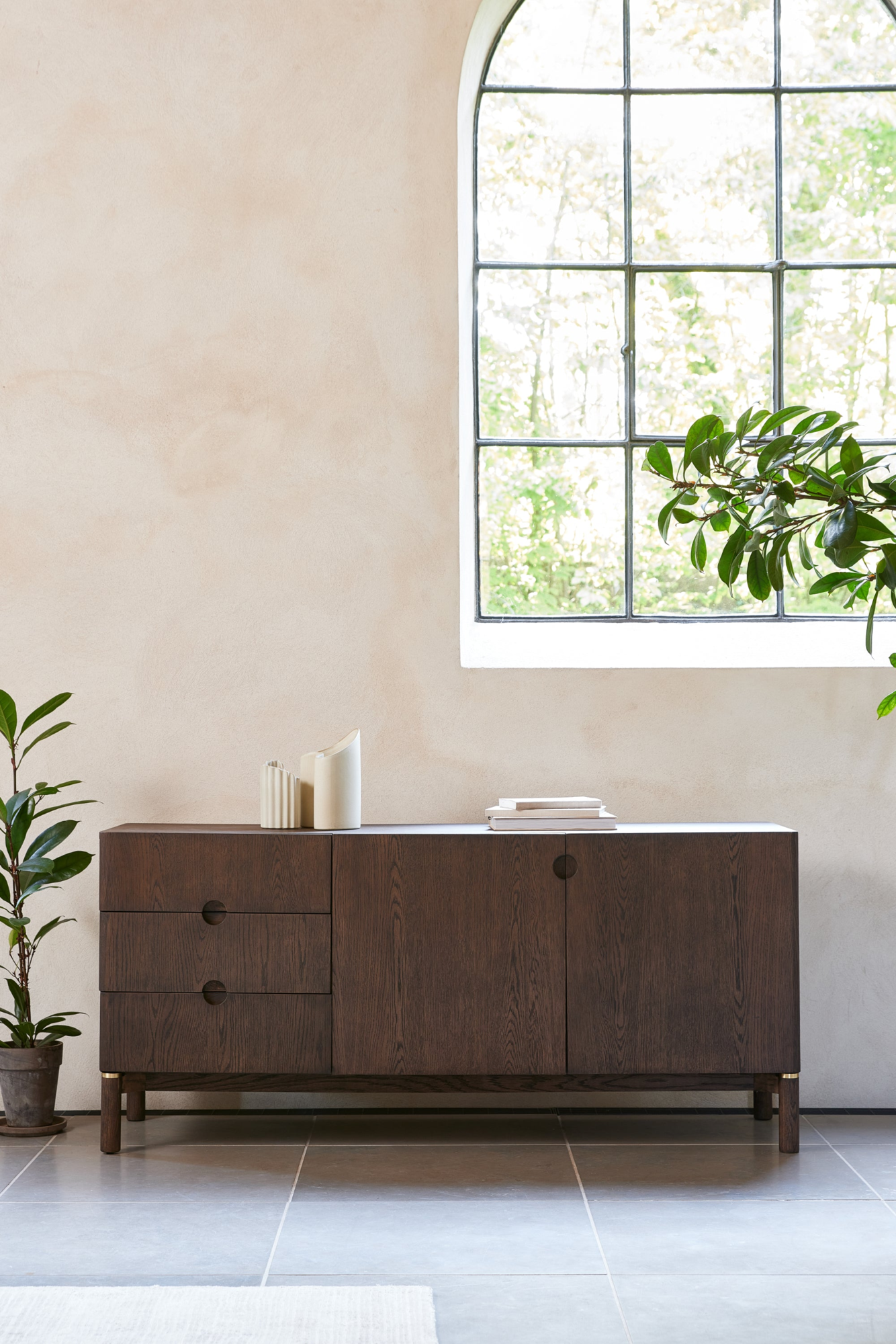 Tulum Dressoir - Donkerbruin
