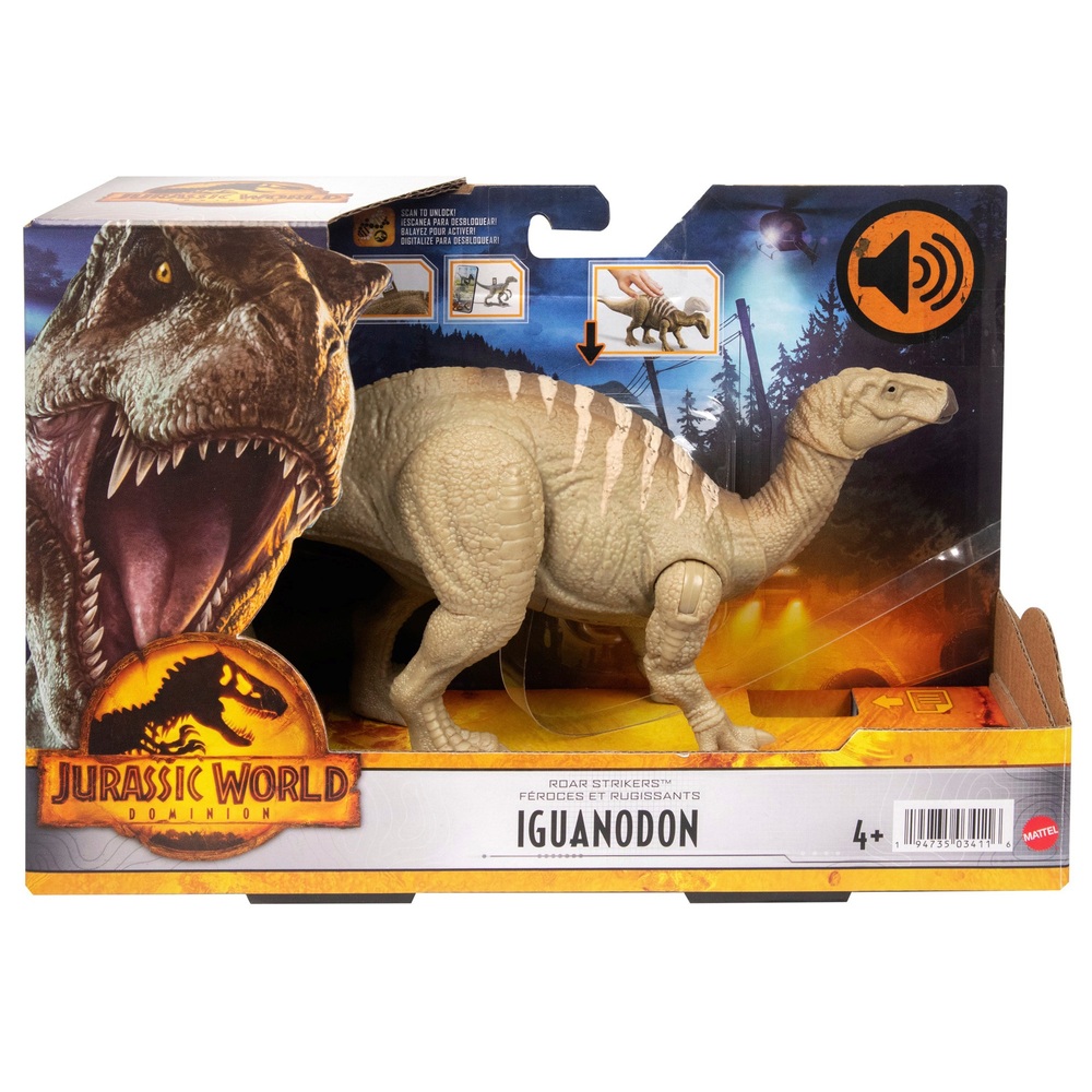 Jurassic World Dominion: Roar Strikers Iguanodon Dinosaurier