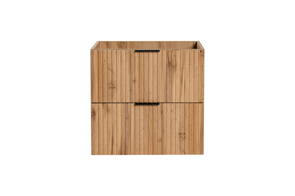 Comad Adele Oak FSC onderkast met ribbelfront 60cm eiken