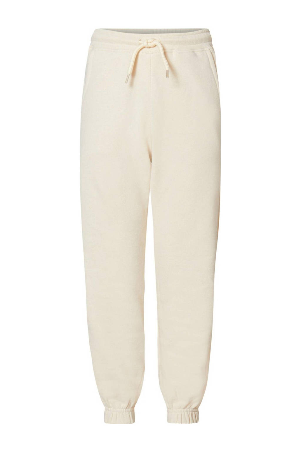 Noppies regular fit broek Nandyal van katoen beige