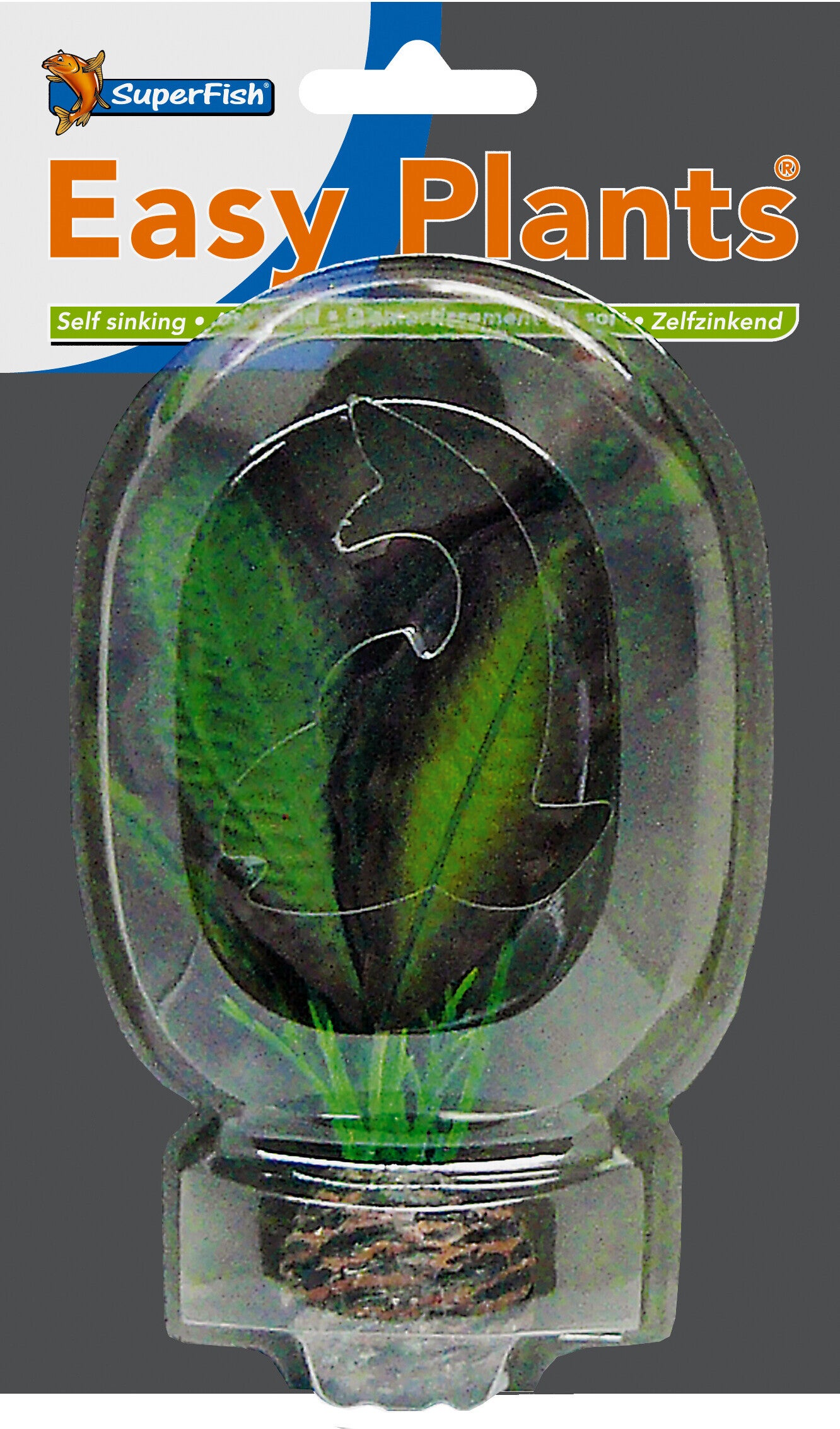 SuperFish aquarium kunstplant NR3 groen 13 cm