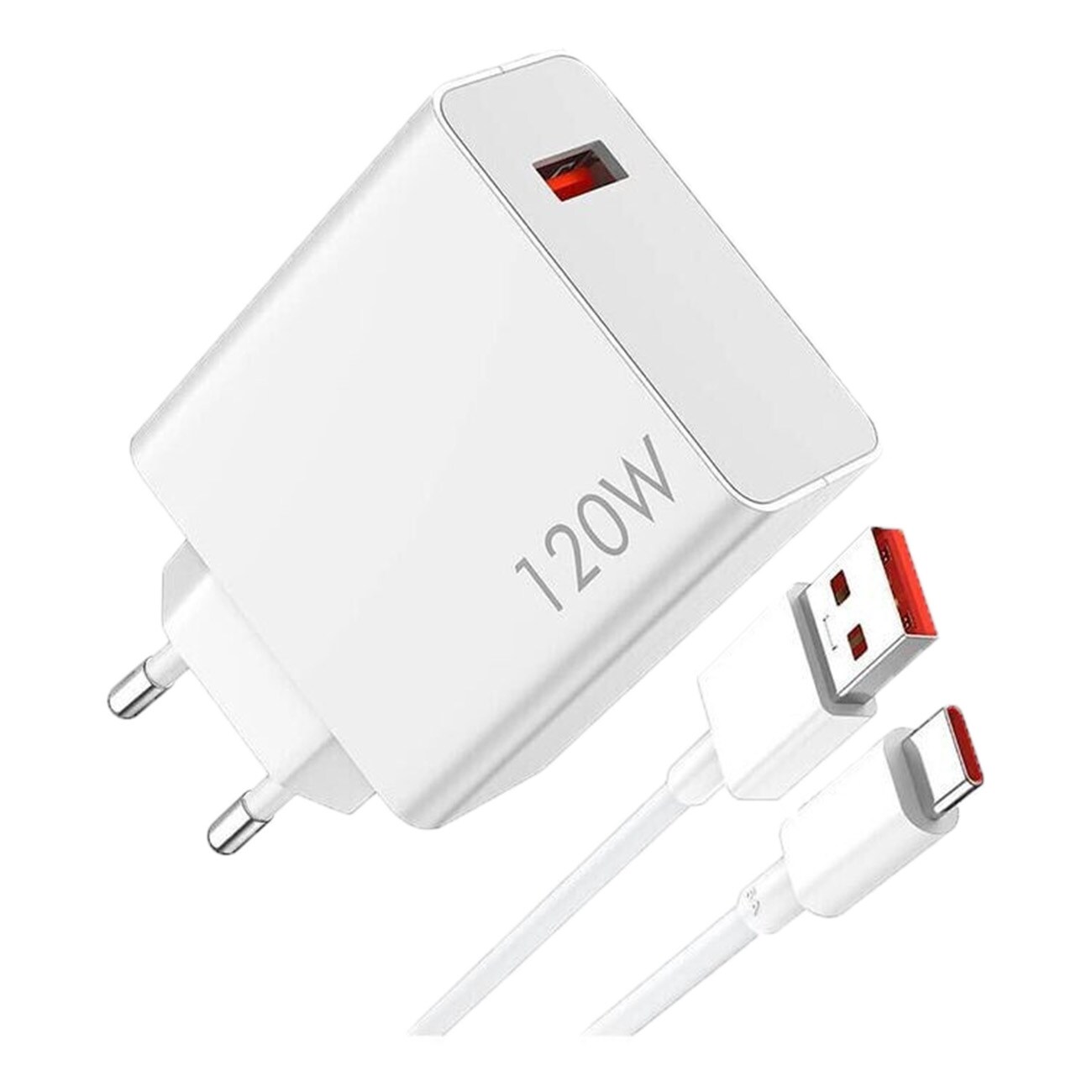 Xiaomi 120W Combo weiß Smartphone-Ladegerät