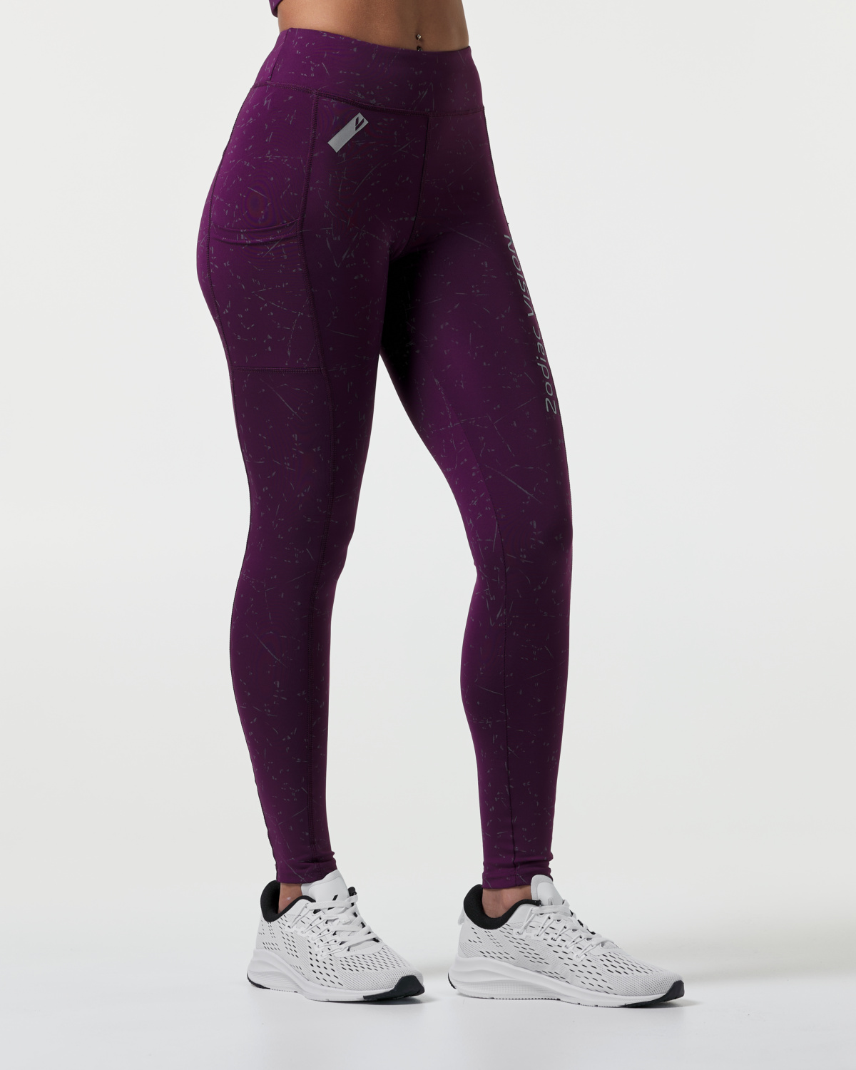 LEVITY Zodiac Reflective Tights Optic Stardust