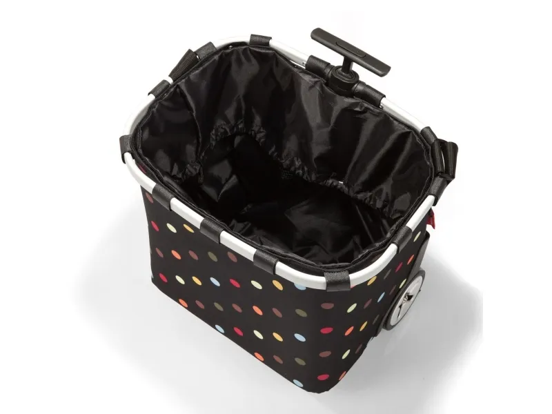 Reisenthel ?arrycruiser, Mulepose, Sort, Flerfarvet, Aluminium, Polyester, Mønster, 2 hjul, 40 L