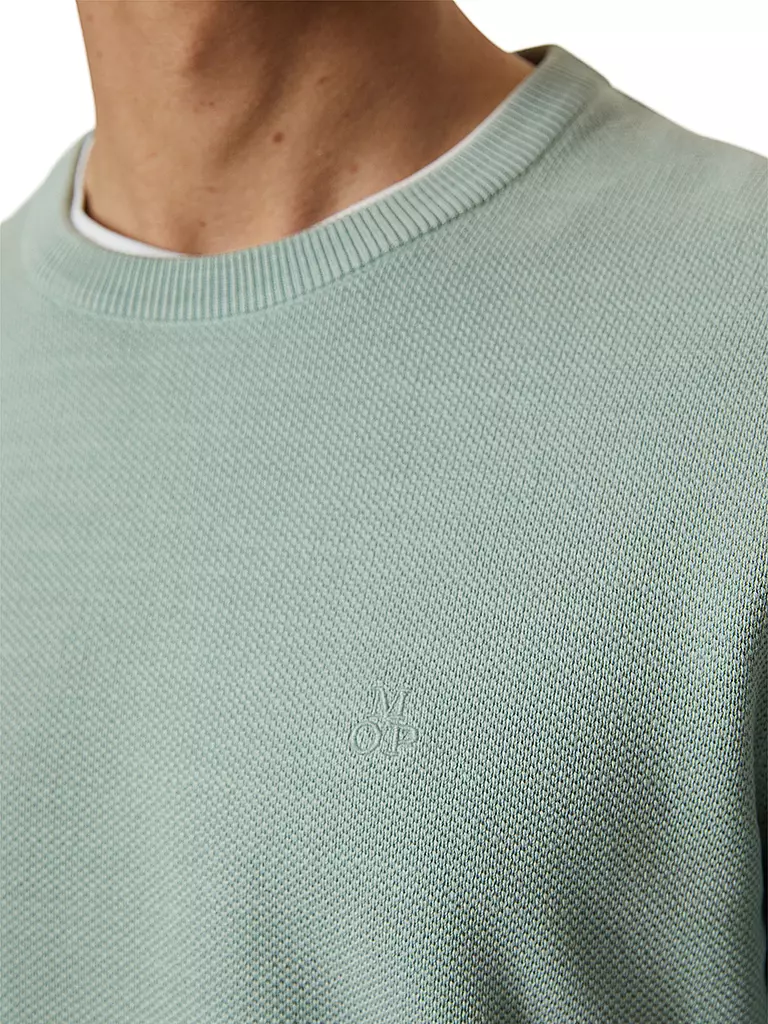 MARC O'POLO Pullover hellgrün