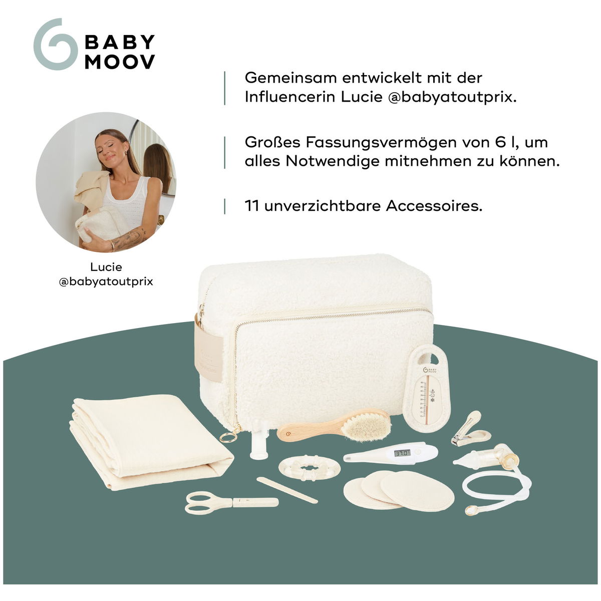 BabymoovBabymoov   Baby Pflegeset Curl White