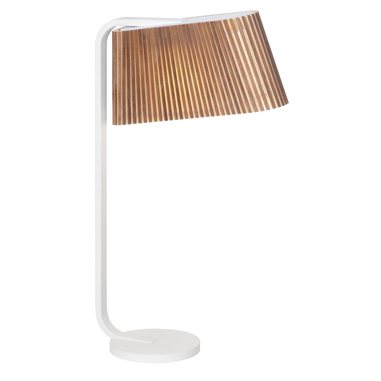 Secto Design Owalo 7020 tafellamp LED walnoot