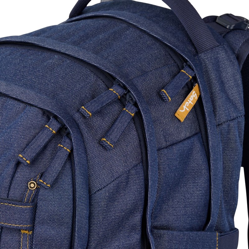 Satch<br>Skoletaskesæt Denim Blue