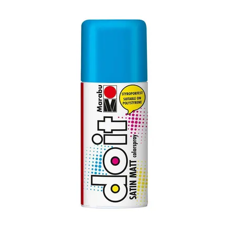 Marabu do it Colorspray Satin Matt, azurblau, 150 ml