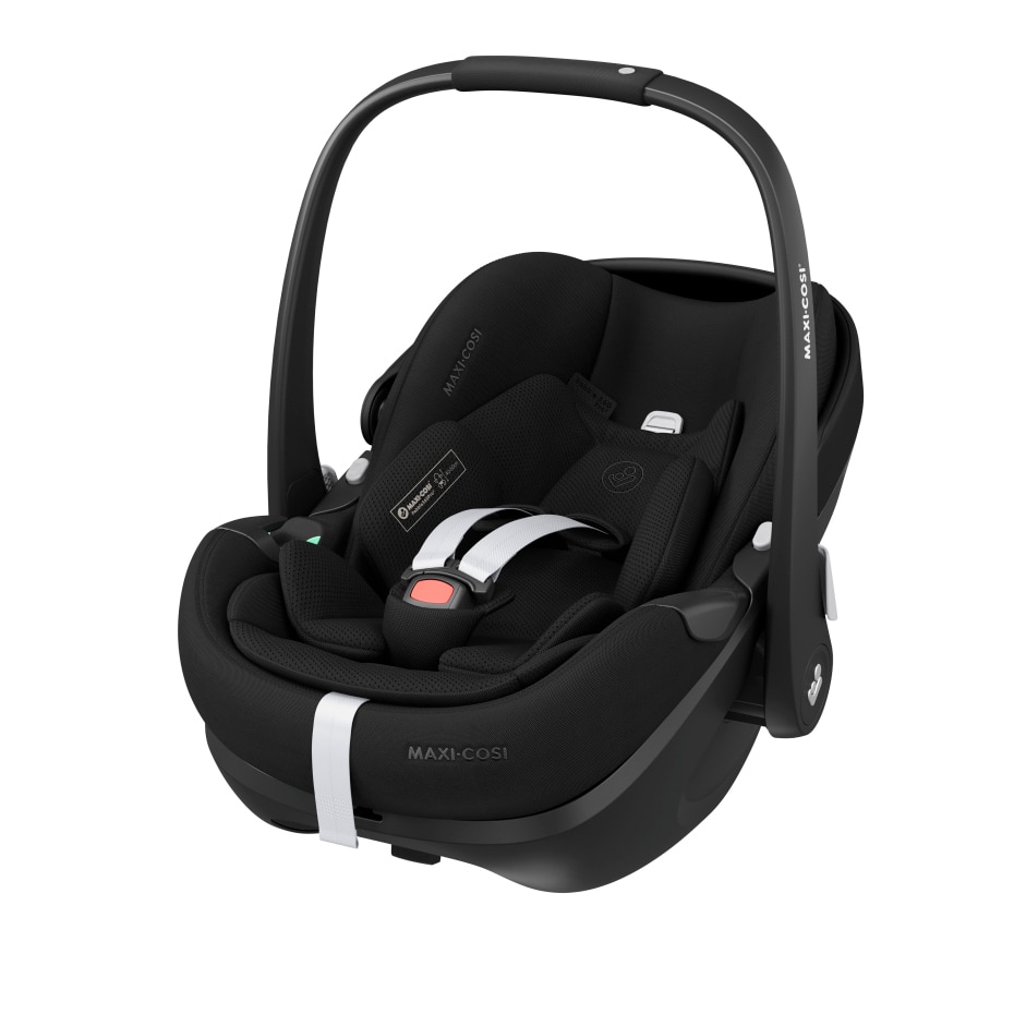 Pebble 360 Pro² 0 - 18 M  40 - 87 cm  0 - 13 kg    Innovative SlideTech® Technologie |    Flache Liegeposition |    ClimaFlow zur Temperaturregulierung |    Easy-in-Gurt |    G-CELL Seitenaufprallschutz |