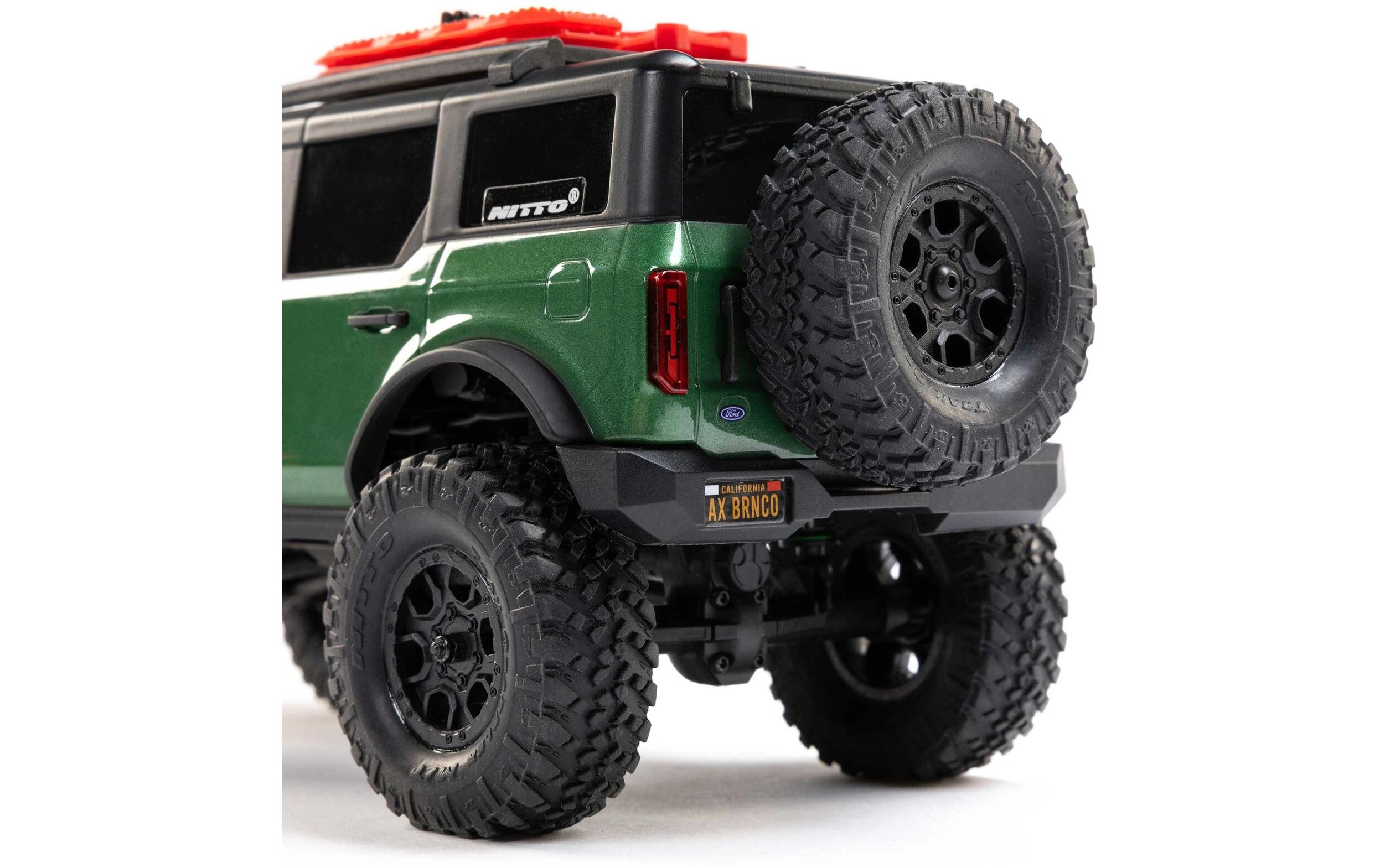 Rock Crawler SCX24 Ford Bronco, Grün RTR, 1:24<br>4 x 4 RTR Brushed Rock Crawler