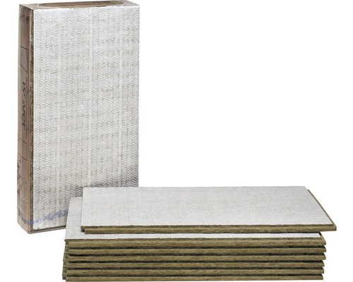 ISOVER scheidingswandpaneel Acoustic HWP 2 Smartpack voor geluidsisolatie in scheidingsvoegen WLG 035 625 x 625 x 20 mm