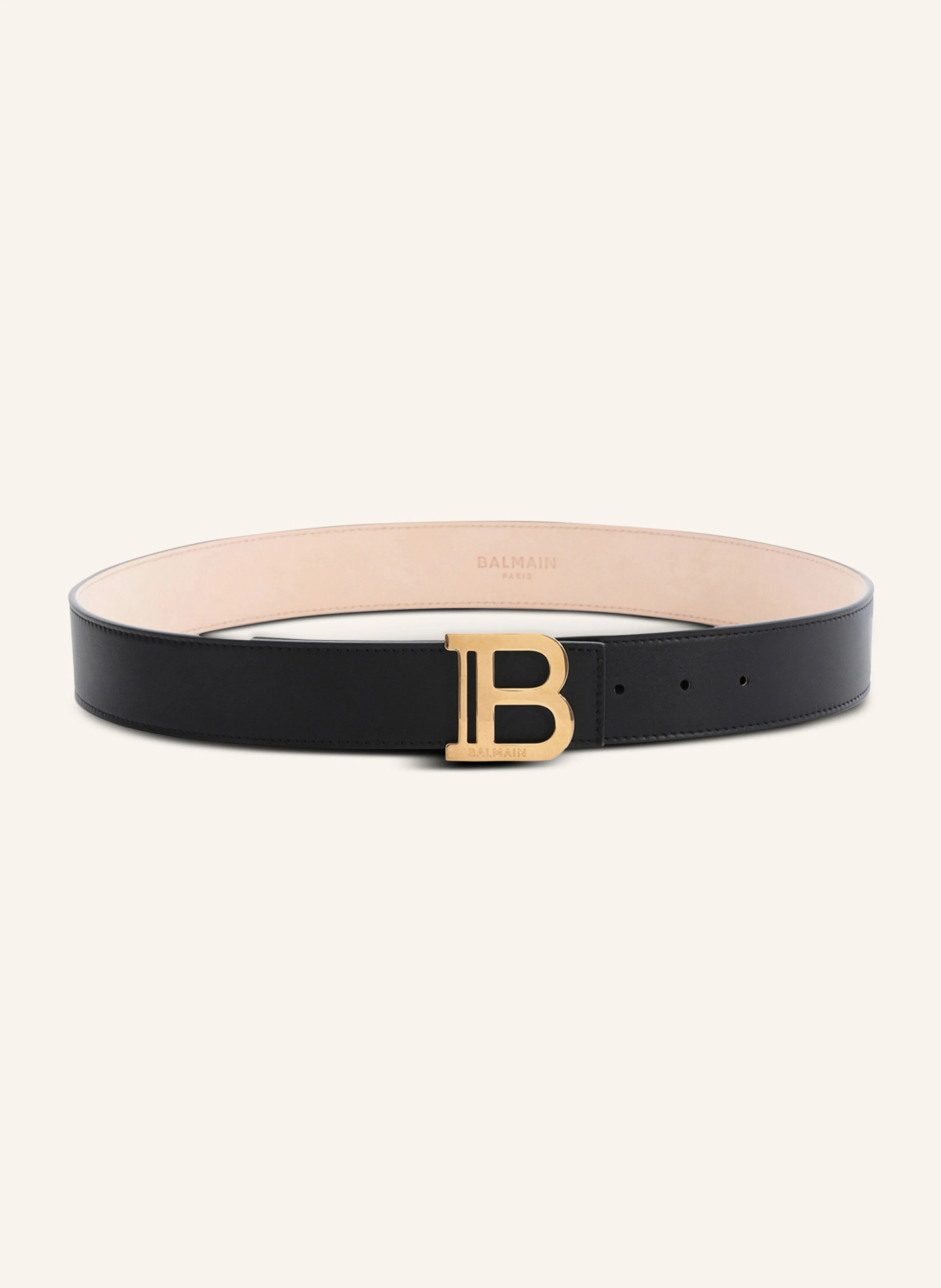 BALMAIN Gürtel B-Belt aus Leder