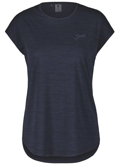 Scott Defined Short-Sleeve Trøje Mørkeblå Til Kvinder