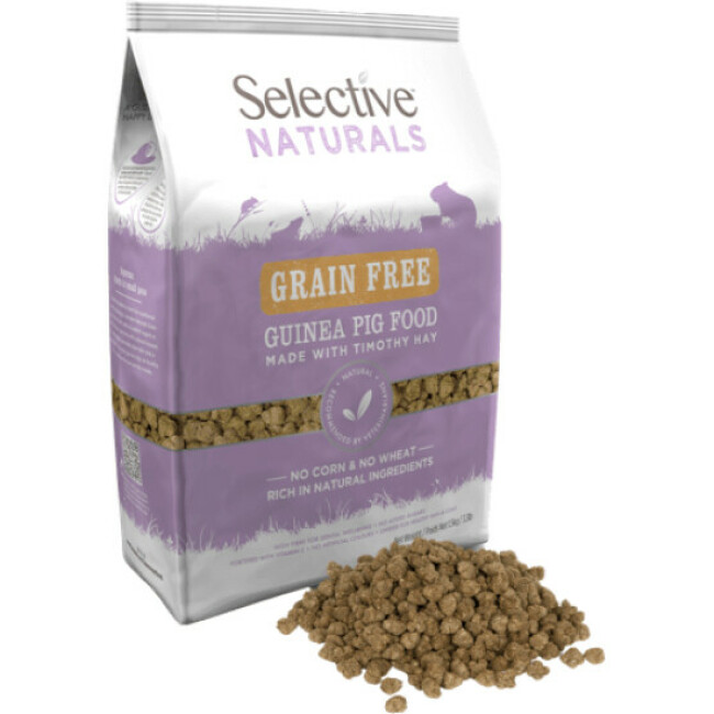 Nourriture cochon d'inde sans céréales Selective Naturals Supreme