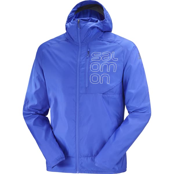 Veste trail SALOMON BONATTI CROSS FZ HOODIE M NAUTICAL BLUE