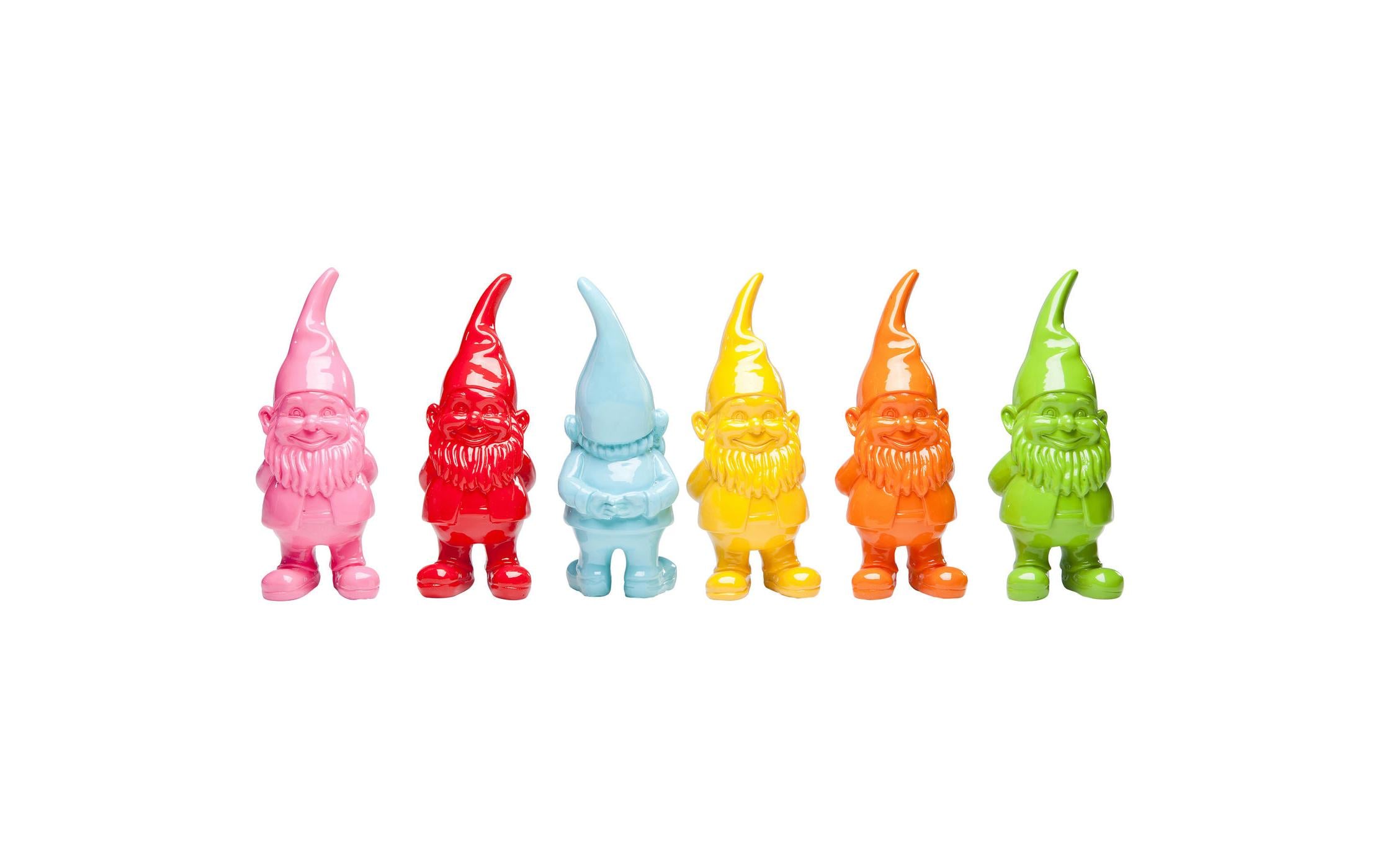 Dekofigur Zwerg 11 cm, 1 Stück assortierte Farb-AuslieferungZwergfigur