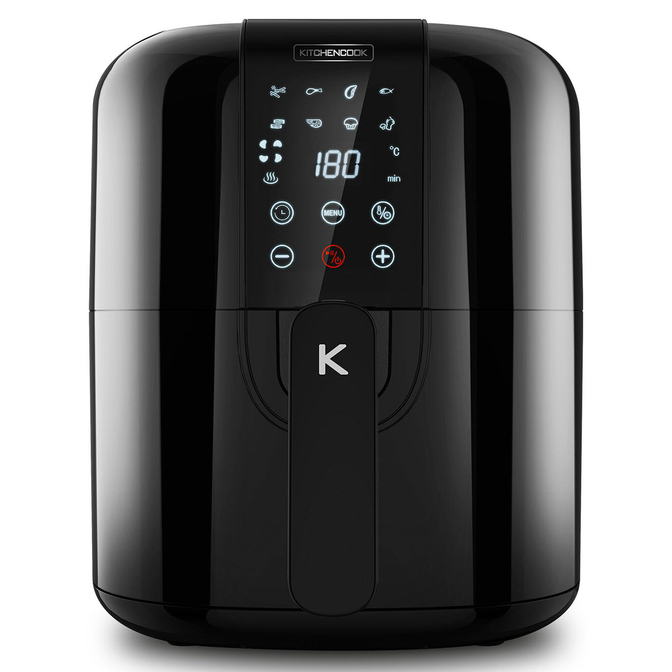 Kitchencook Four à air chaud & Friteuse sans huile multifonctions noir - 3 L