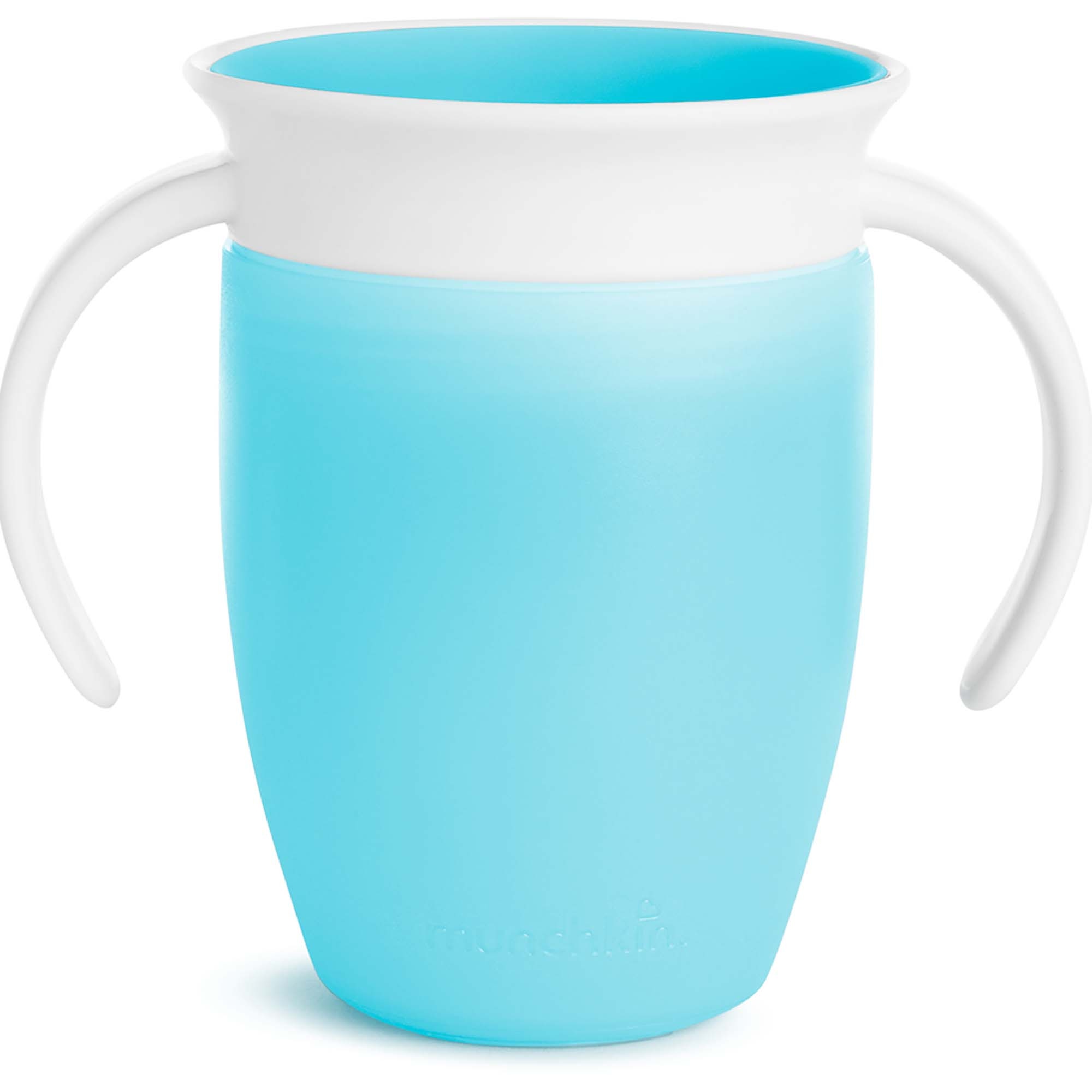 Munchkin drinkbeker miracle 360 graden 207ml 6+ maanden blauw - drinkbekers - Pr