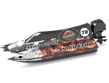 Mad Flow V3 Brushless Fjernstyret speedbåd (inkl. batteri oplader)