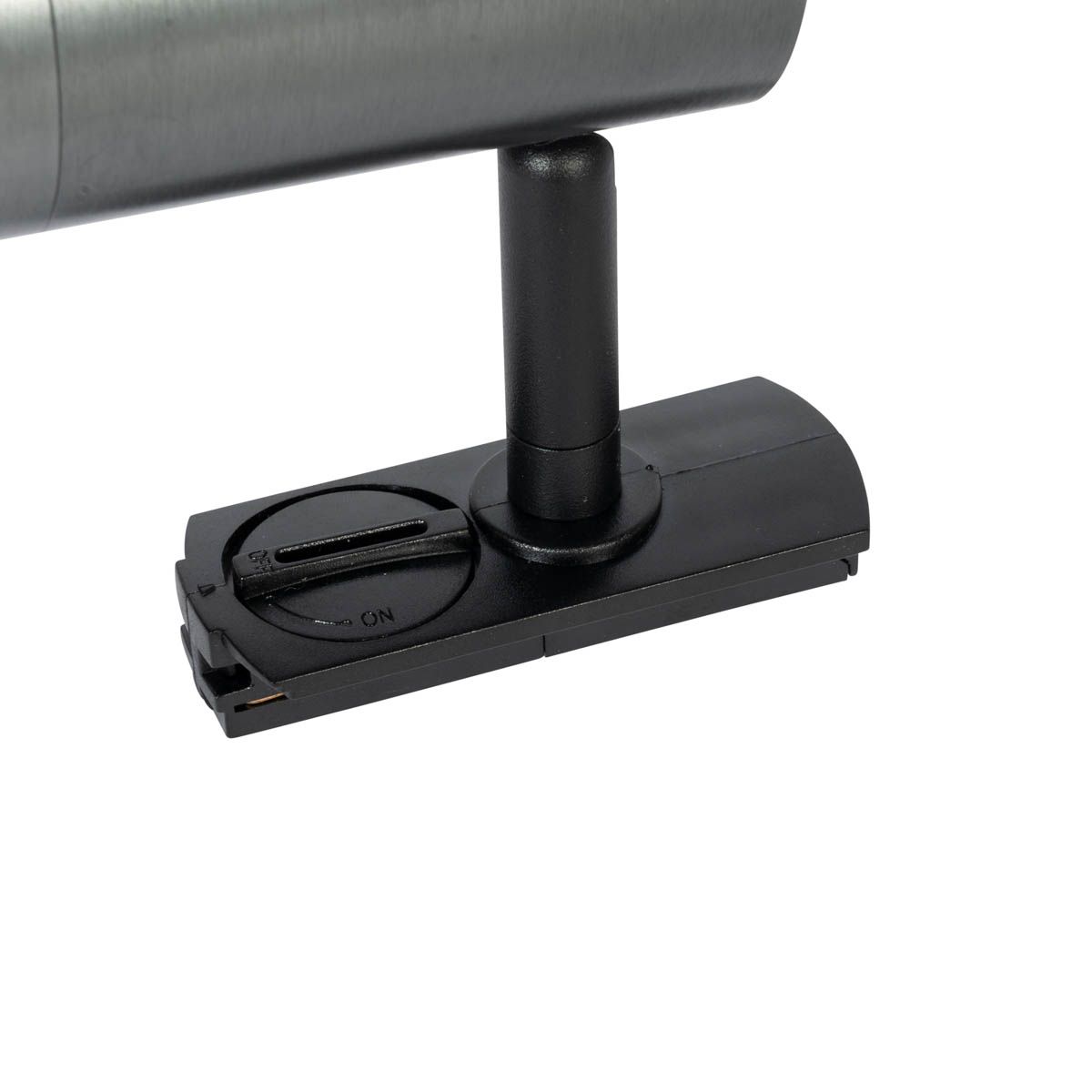 Moderne spot gunmetal voor railsysteem 1-fase  - Iconic Jeana