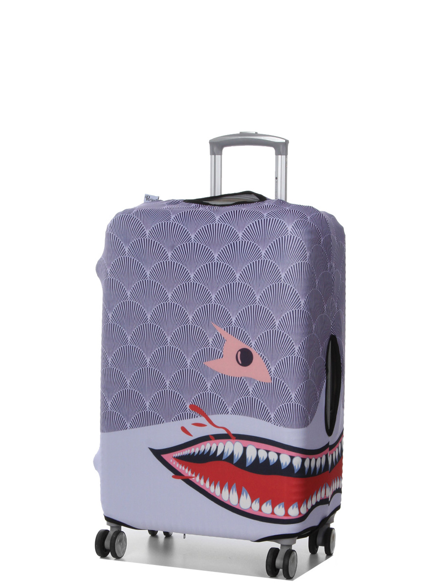 Housse de valise Periea Purple Shark M
