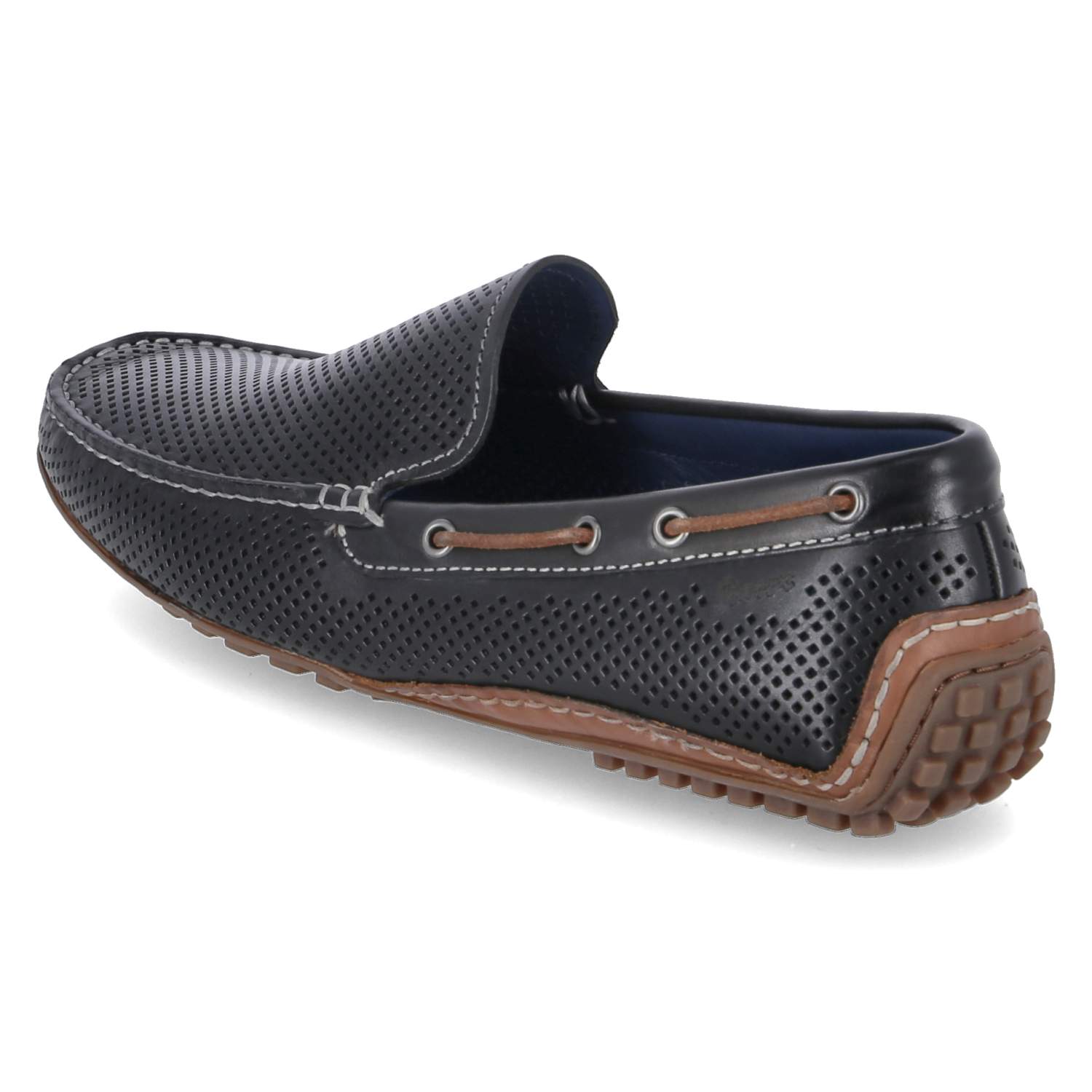 Sioux Mokassins CARULIO - schwarz/cognac
