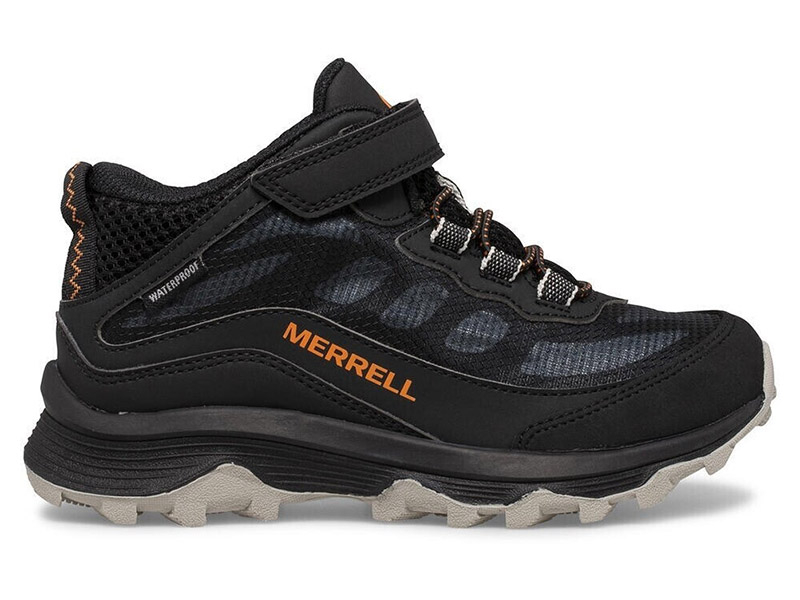 Merrell Moab Speed Mid A/C Black kinderen wandelschoenen