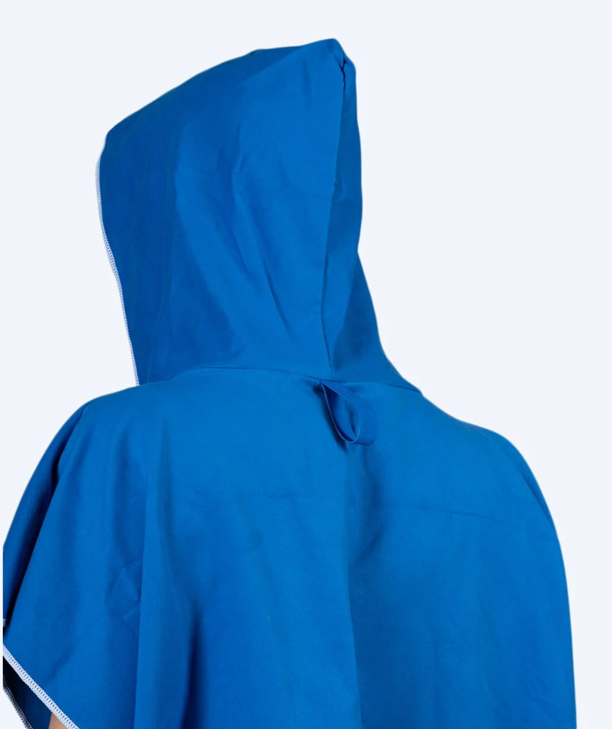 Watery badeponcho til voksne - Microfiber - Royal Blue