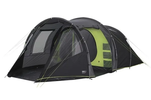High Peak Paros 5, Camping, Tunneltelt, 11,8 kg, Grøn, Grå