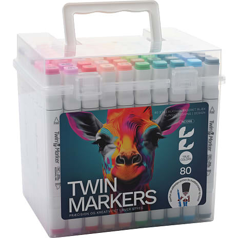 Danpen Twinmarkers 80 stk