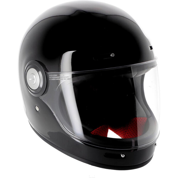 Helstons - Casque Naked Full Face Noir Brillant