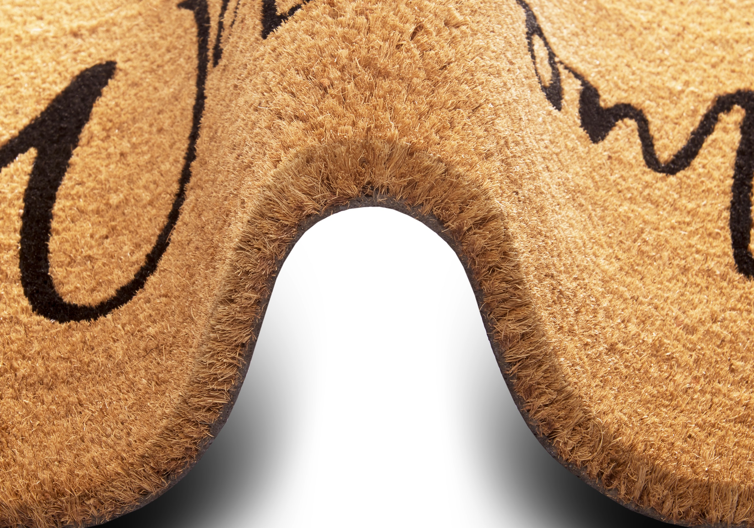 HANSE Home Fussmatte »Welcome, Türmatte« rechteckig 15 mm Höhe Kokos, Schmutzfangmatte, Outdoor, Rutschfest, Innen, Kokosmatte, Flur