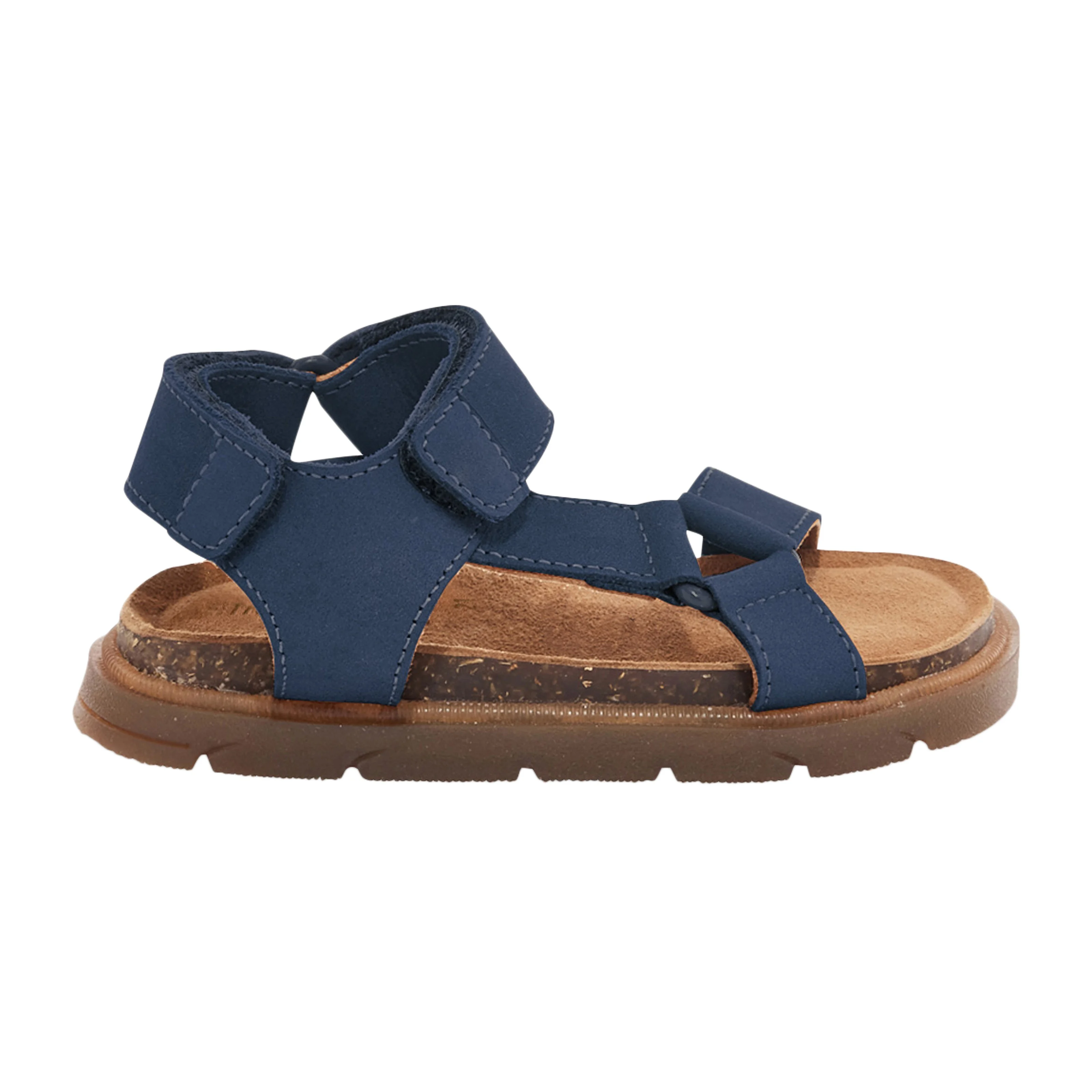 Sandales cuir enfantpar m.belarbi capucin | Bleu