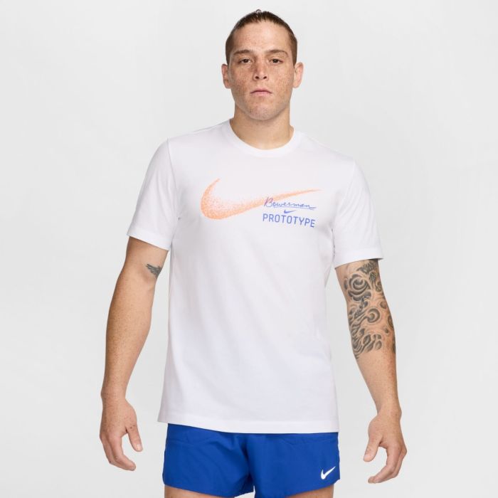 Nike Herre T-shirts DRI-FIT Founders Short Sleeve Tee Hvid