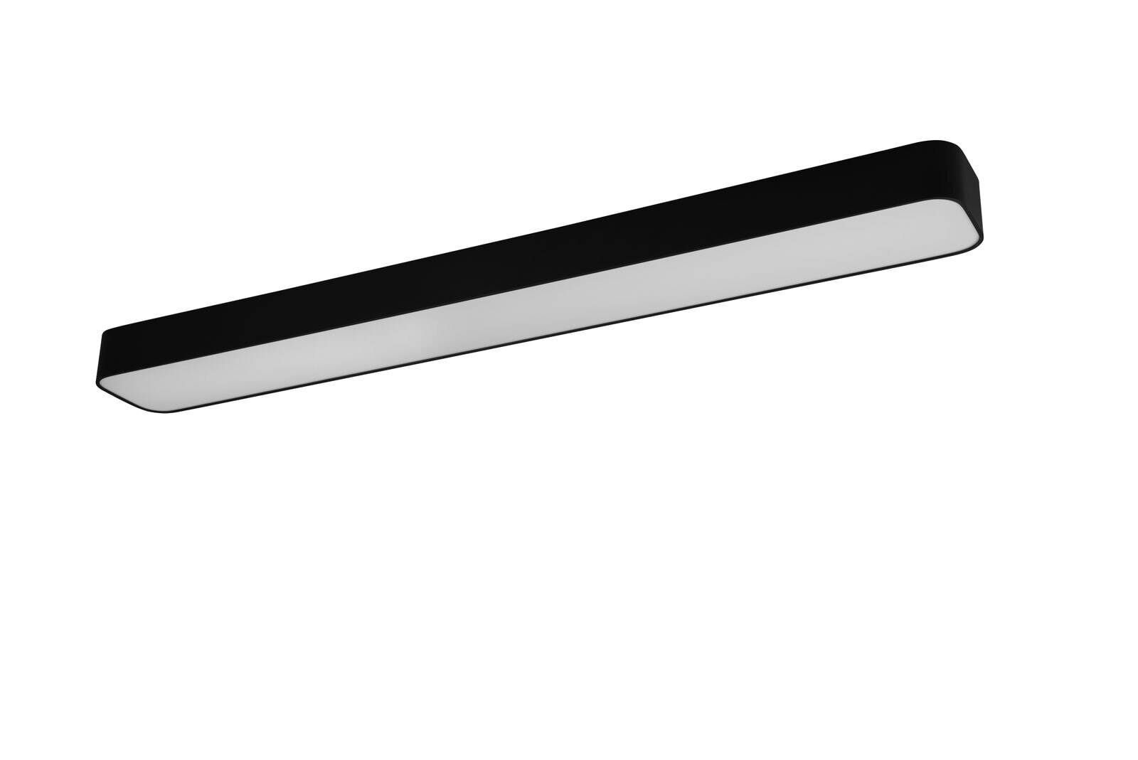 LED Deckenlampe ASTERION 118,5 cm schwarz