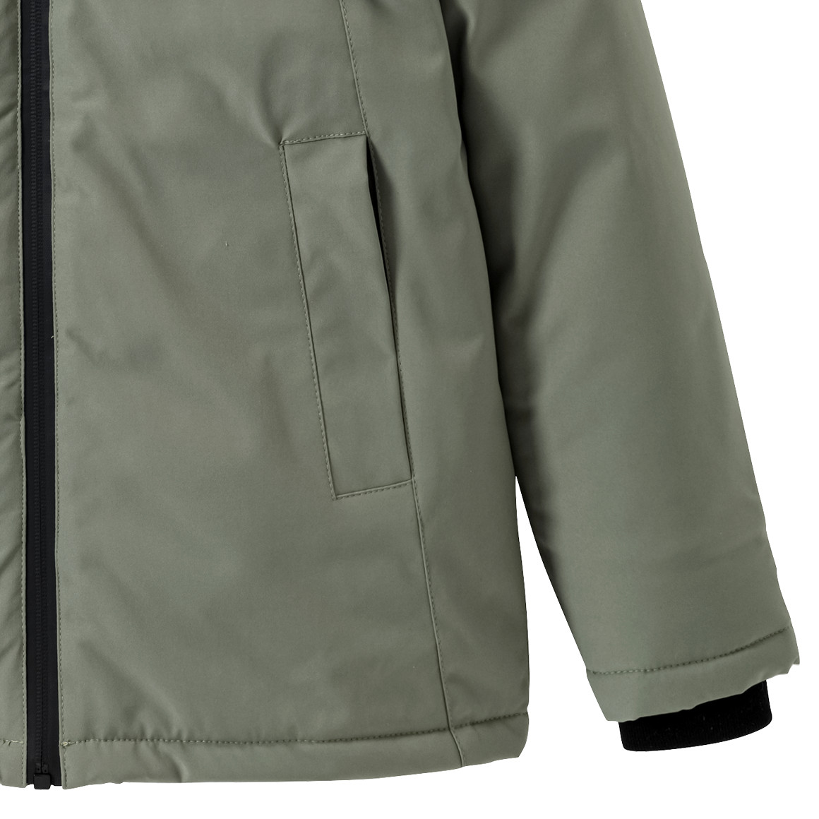Yigga Jungen Jacke gefüttert schilfgrün