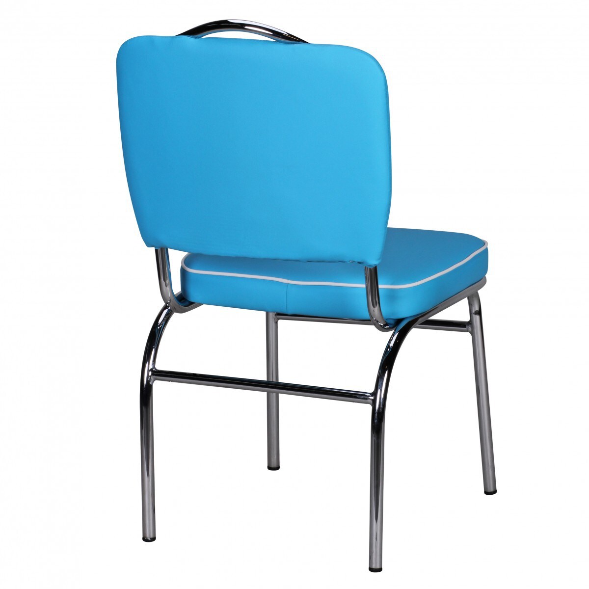 Wohnling Esszimmerstuhl American Diner 50er Jahre Retro Blau Weiß