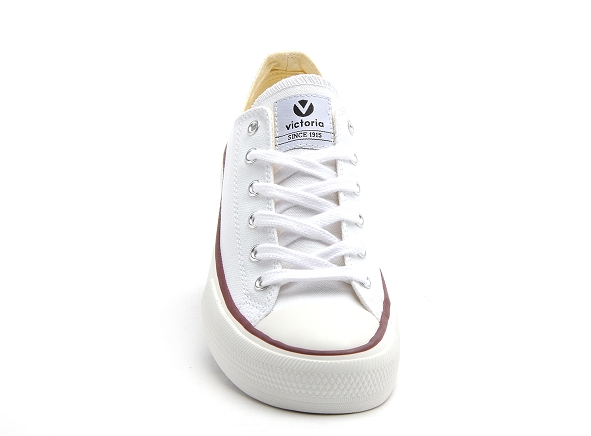 Victoria basses femme tennis femme tribu lona 106550 blanc