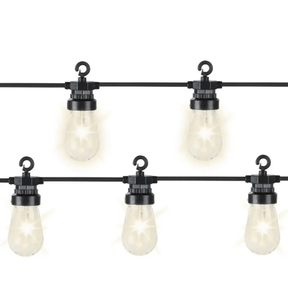 Decoris Lichtsnoer - tuinverlichting - warm wit - LED - 950 cm