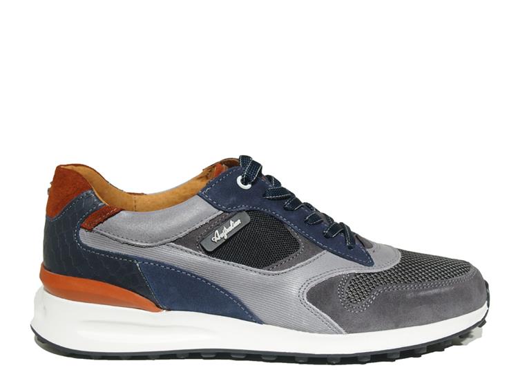 Australian Footwear Osaka leather grey combi
