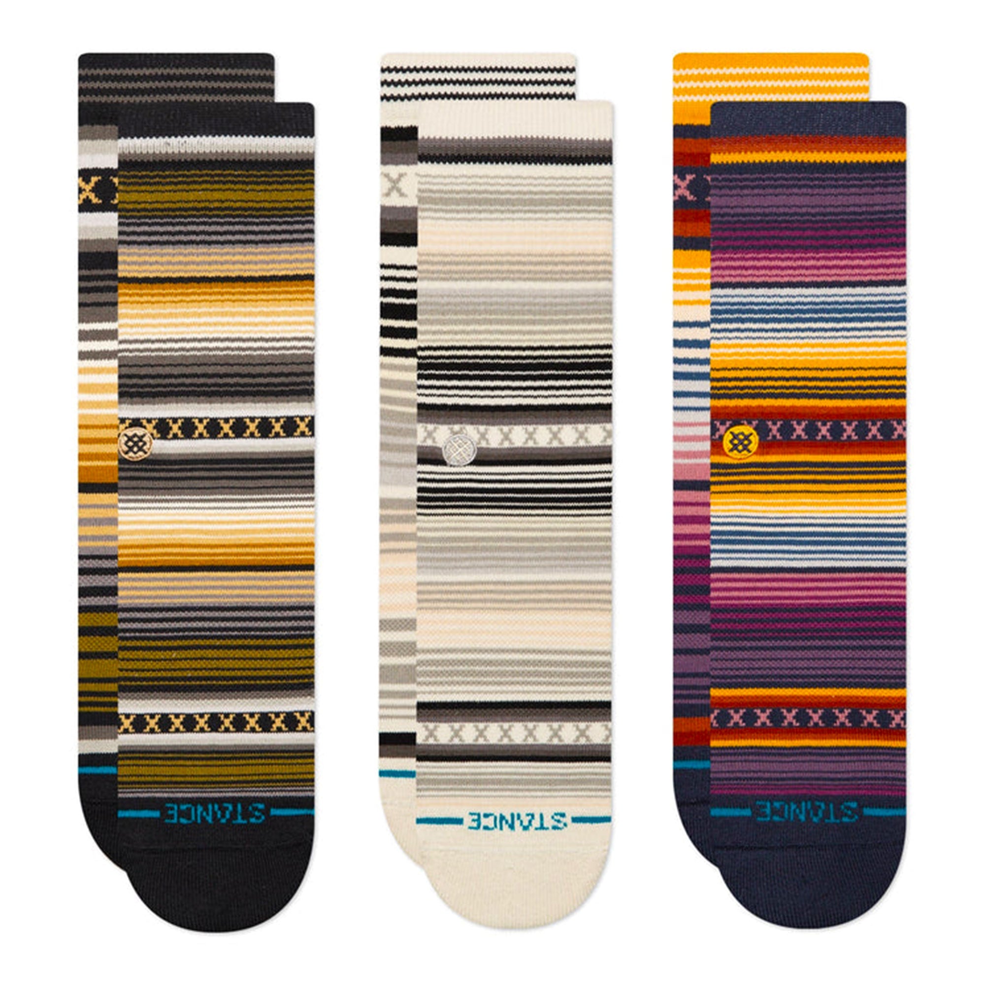 Stance<br>Curren 3 Pack Socks
