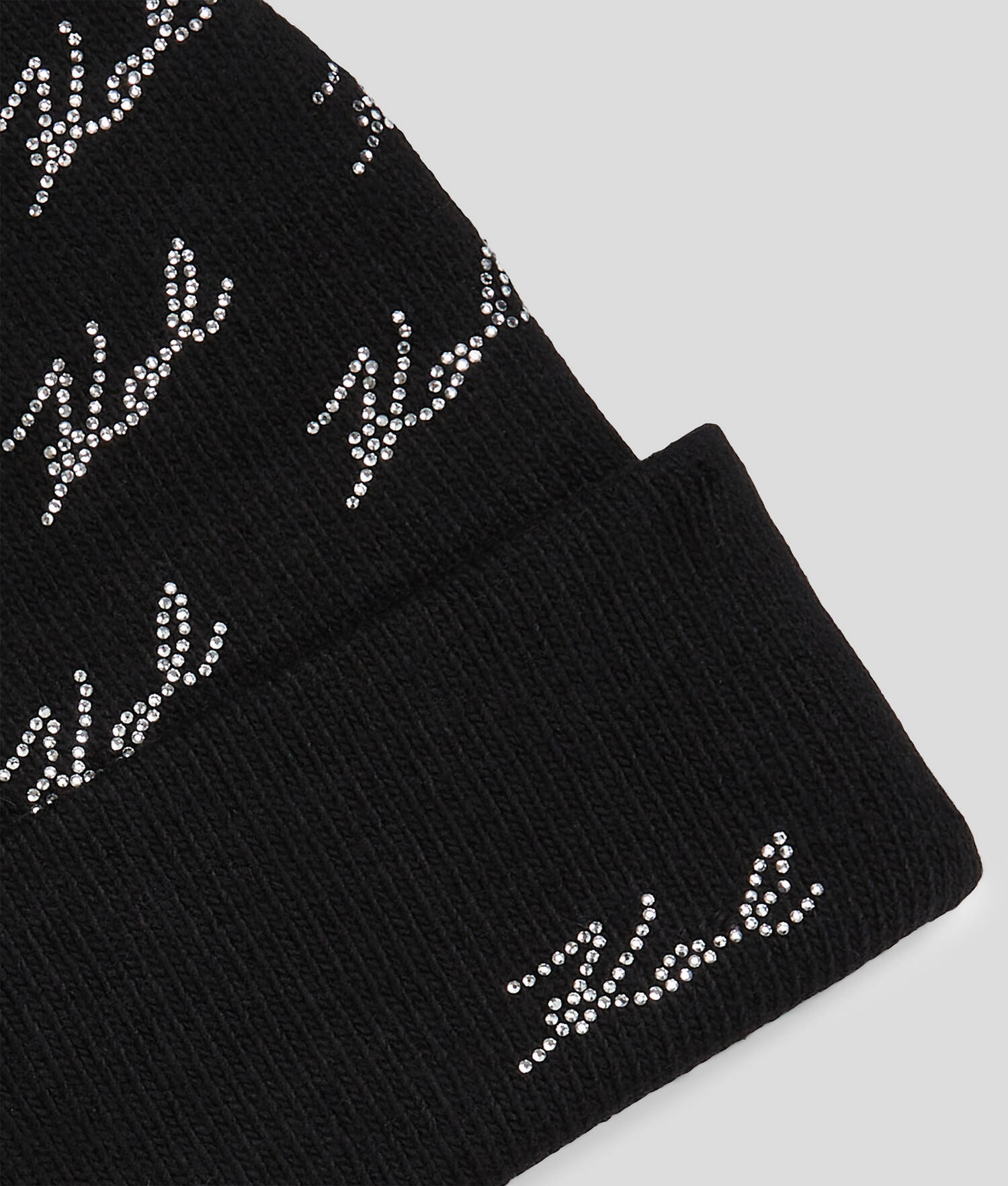BONNET À STRASS K/SIGNATURE