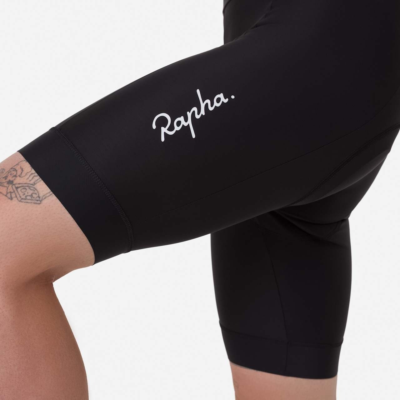 Core Bib Shorts Herre Black/White