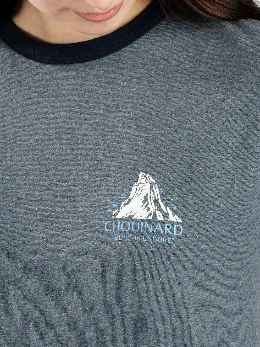 Patagonia Chouinard Crest Ringer Responsibili T-Shirt nouveau green