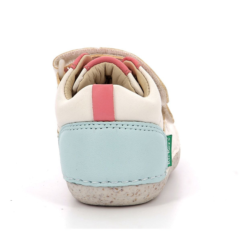 Kickers Kickers Sostankro Blanc Rose Bleu