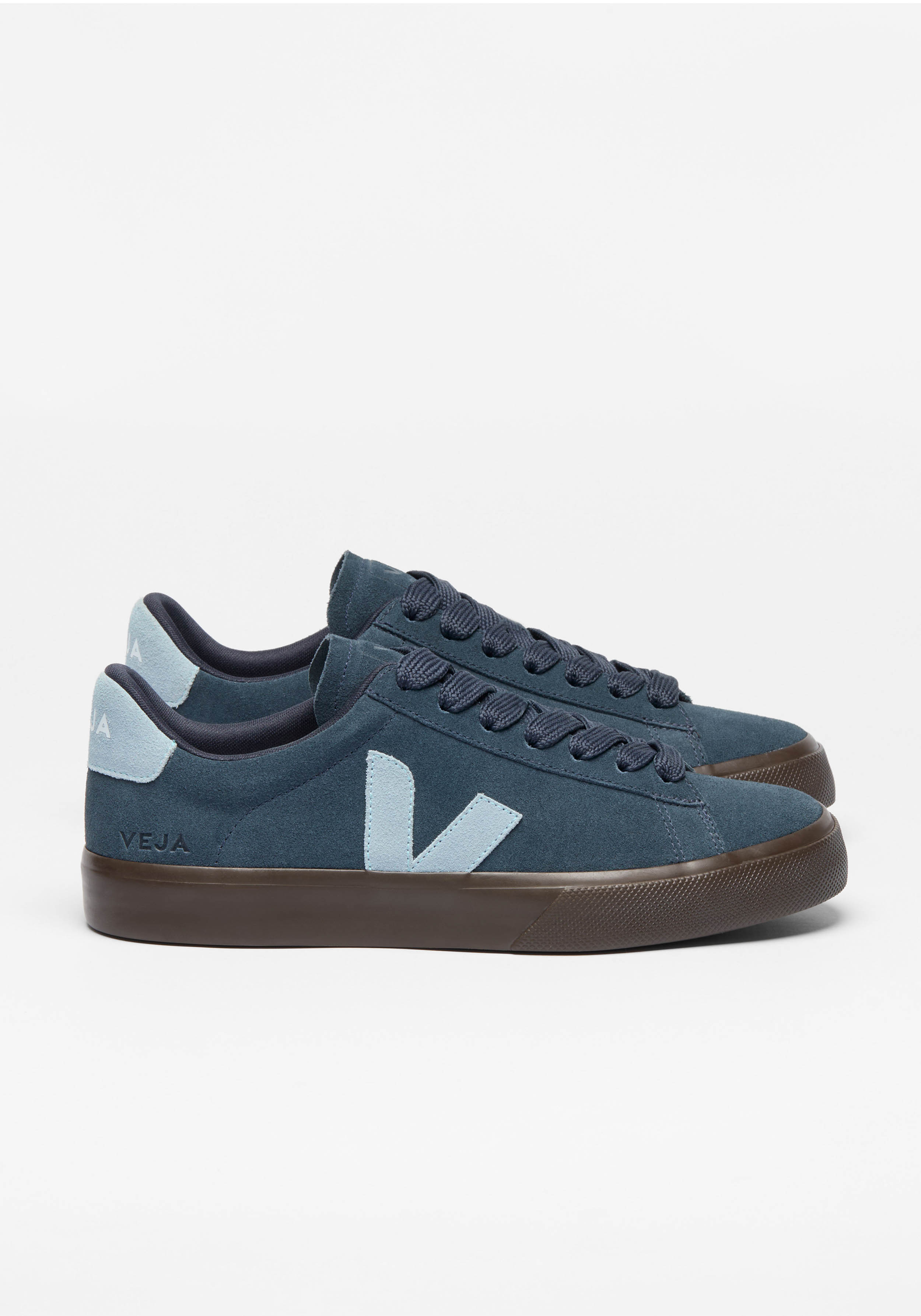 Veja Sneaker Campo Bold Suede Nautico Steel Eagle